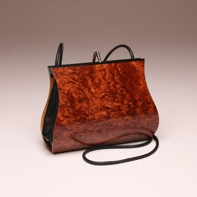 Stylish Spotted Cowhide Leather Messenger Crossbody Purse