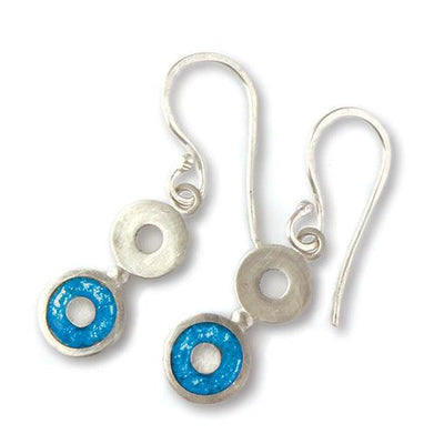Enamel Dot Dangle Earring - Wear Ever Jewelry 