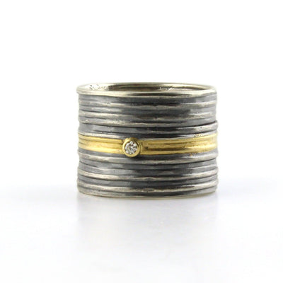 Ribbed Band Ring - Wear Ever Jewelry 