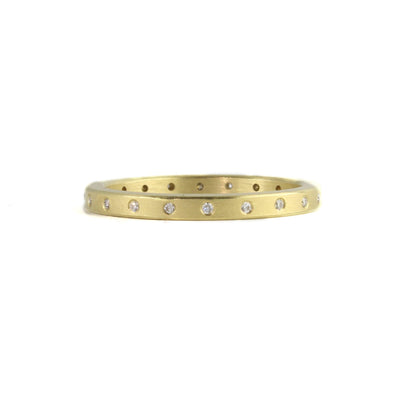 Gold Diamond Twinkle Band - Wear Ever Jewelry 