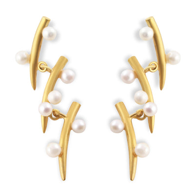 Triple Branch Earrings - Wear Ever Jewelry 