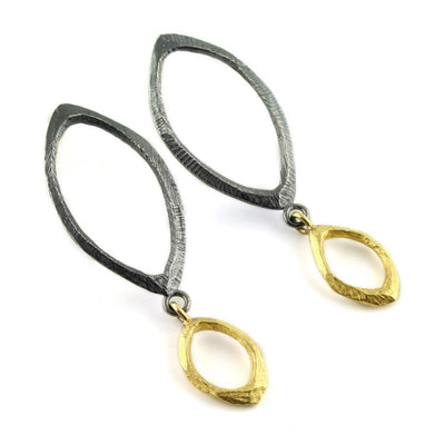 Faceted Links Earrings - Wear Ever Jewelry 