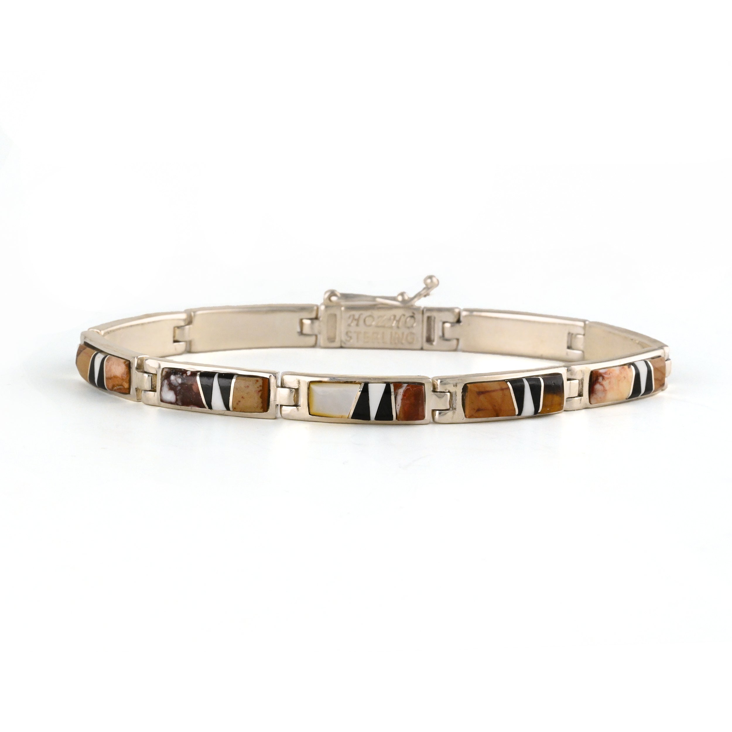 ＊韓国＊［NAVIVERSE］Cherry Filter Bracelet 1 Swarovski Crystal Leather Band Bracelet - Rose Gold | KALIFANO