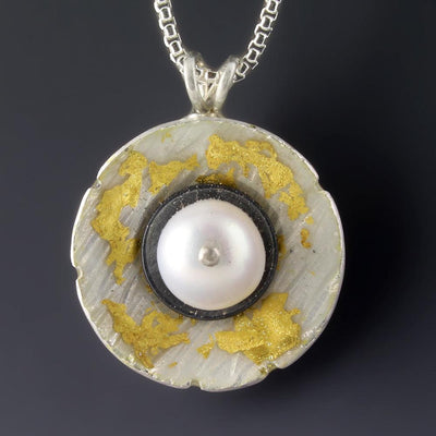 Pearl in Shell Pendant - Wear Ever Jewelry 