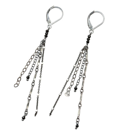 Layering chain earrings - Wear Ever Jewelry 