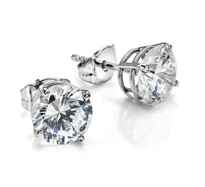 Diamonds Stud Earrings - Wear Ever Jewelry 