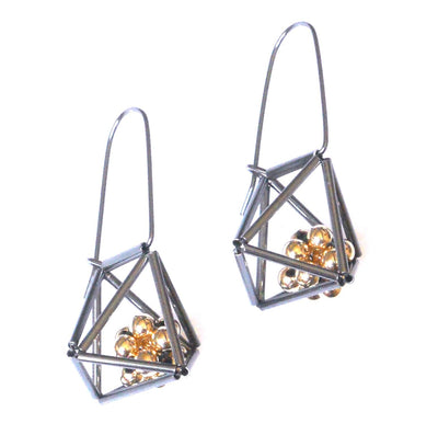 Cluster Cage Earrings - Wear Ever Jewelry 