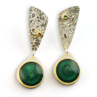 Green Malachite Earrings - Wear Ever Jewelry 