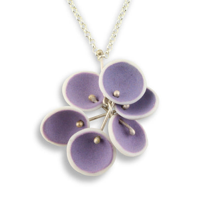 Six Dot Purple Necklace - Wear Ever Jewelry 