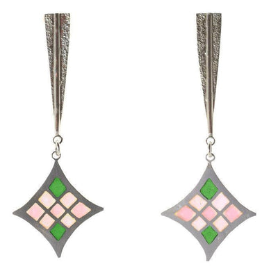 Pink Dogwood Dangle Earrings - Wear Ever Jewelry 