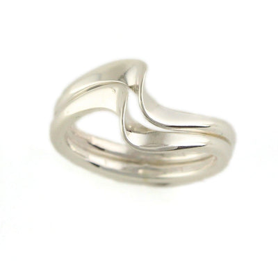 Double Wave Ring - Wear Ever Jewelry 
