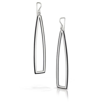 Tapered Rectangle Earrings - Wear Ever Jewelry 