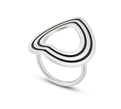 Folded Stripe Ring - Wear Ever Jewelry 
