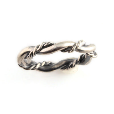 Small/Large Twist Band Ring - Wear Ever Jewelry 