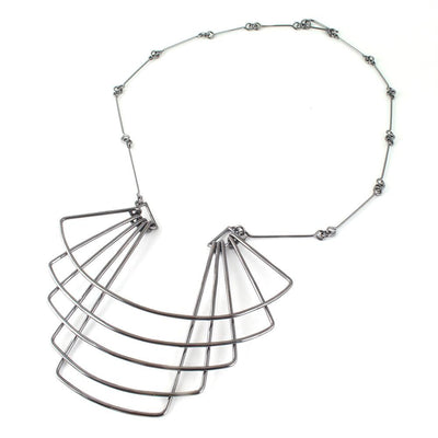 Deco Fan Necklace - Wear Ever Jewelry 